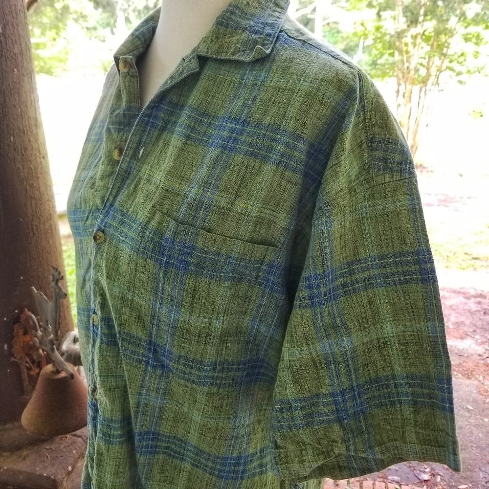 Vintage N.A.K. naturally durable vegan button down